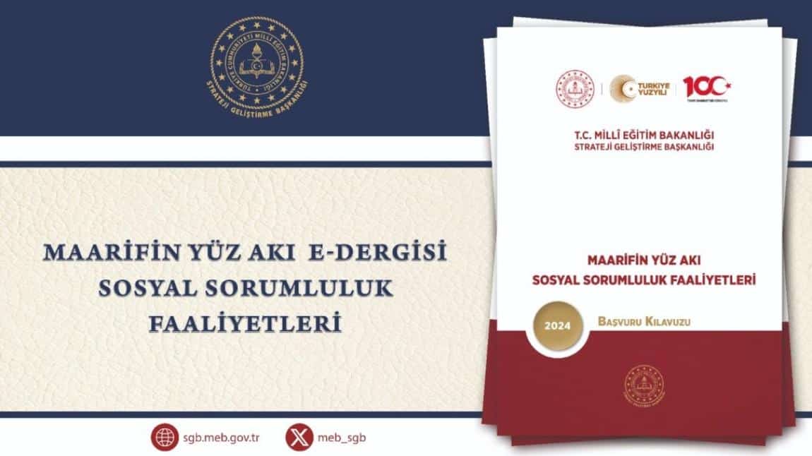 Maarifin Yüz Akı e-Dergisi'nin İkinci Sayısının Teması 